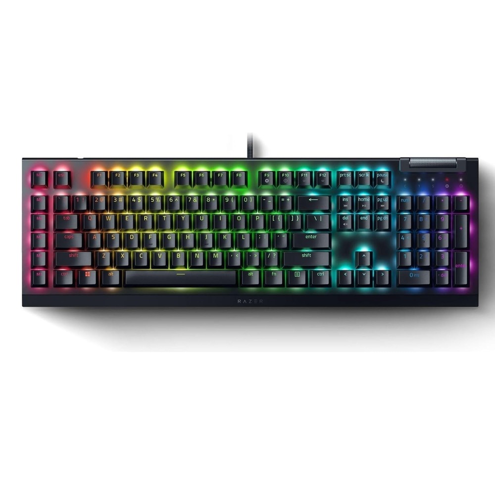 Razer BlackWidow‎ V4 X RGB Mechanical Keyboard Yellow Linear Switch PC